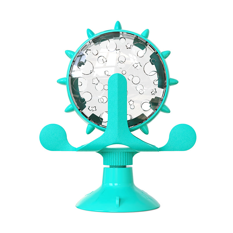 Interactive Treat Leaking Toy For Cat Small Dogs Slow Feeder Dispenser Puppy Funny Rotatable Wheel Improve IQ Kitten Accessories