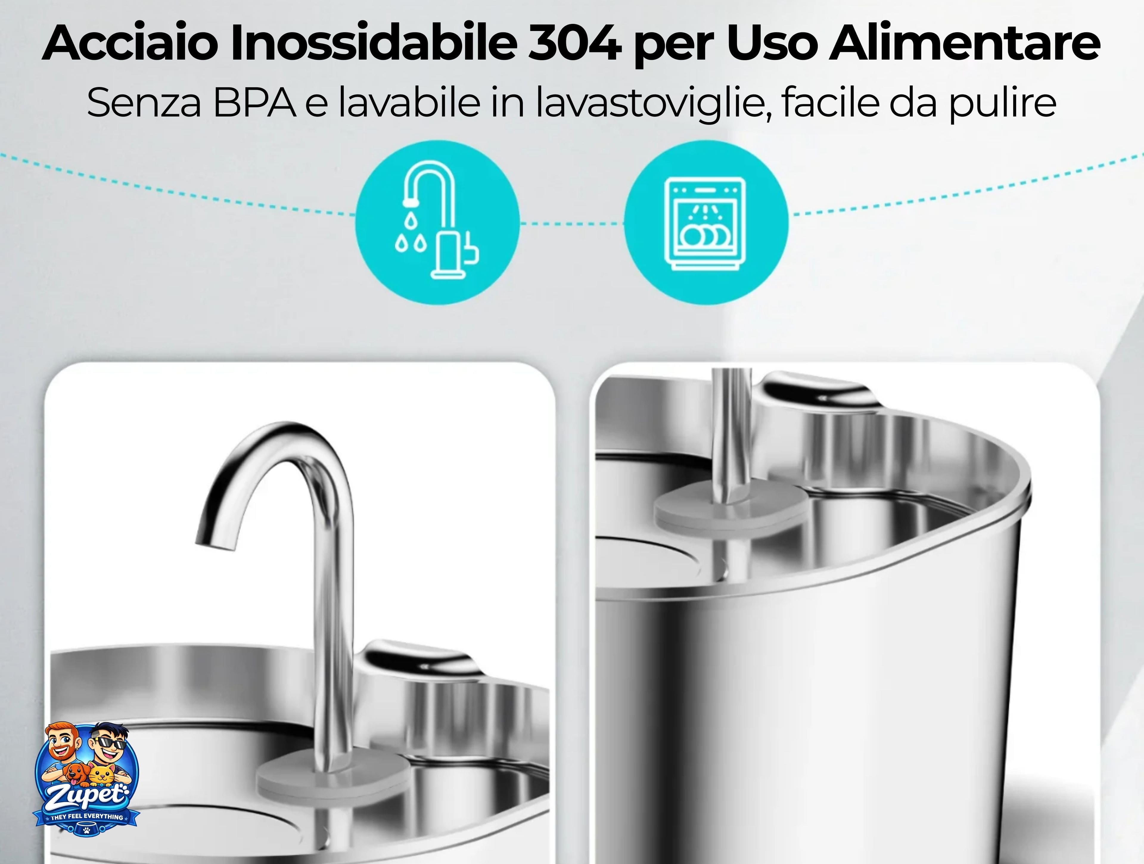 AquaSense™ - Sistema Biomimetico d'Idratazione per Gatti