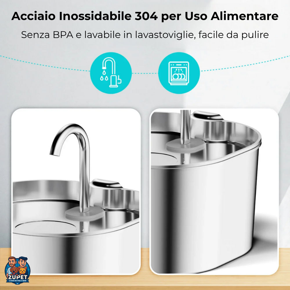 AquaSense™ - Ciotola Intelligente per Gatti