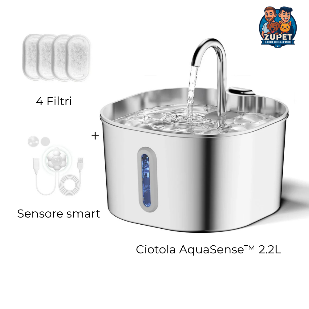 AquaSense™ - Ciotola Intelligente per Gatti