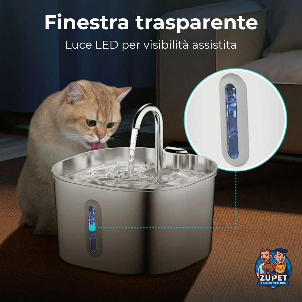 AquaSense™ - Ciotola Intelligente per Gatti