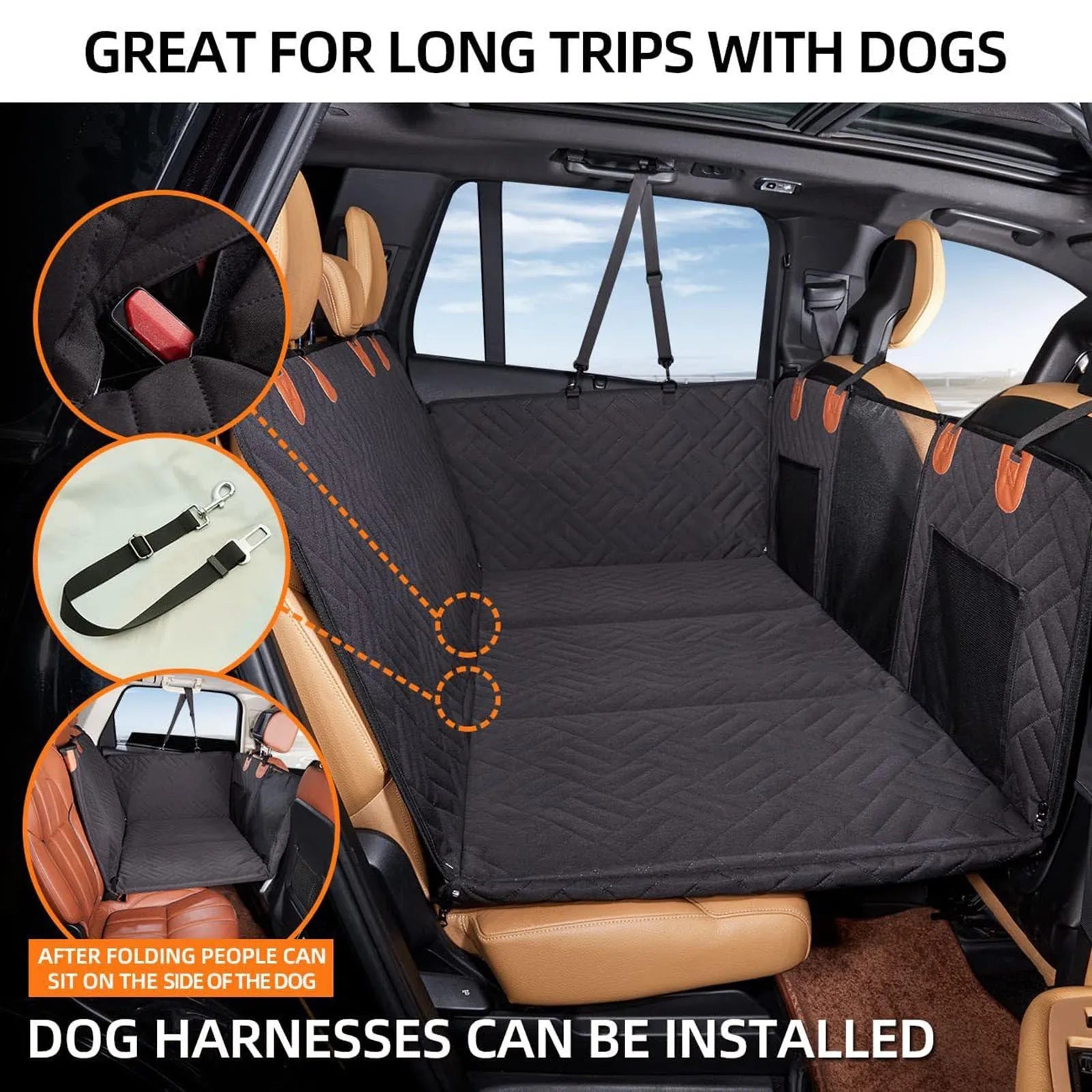 Accessories Online Store Stable Car Seat Cover Extra Stable Dog Car Seat Hardboard Water Pet Supplies For Clothes For Small Dogs