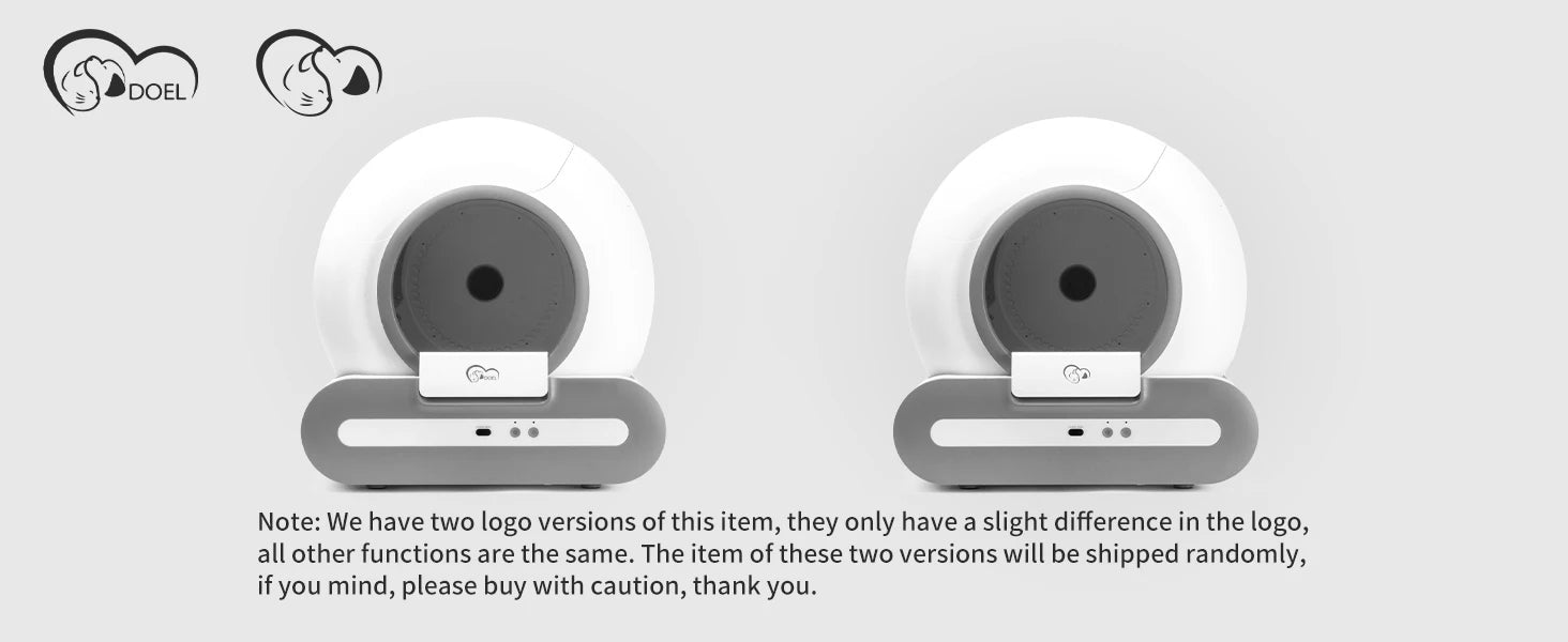 Automatic Cat Litter Box Self Cleaning with App Control & Cat Litter Mat Smart Cat Toilet for Multiple Large Cats