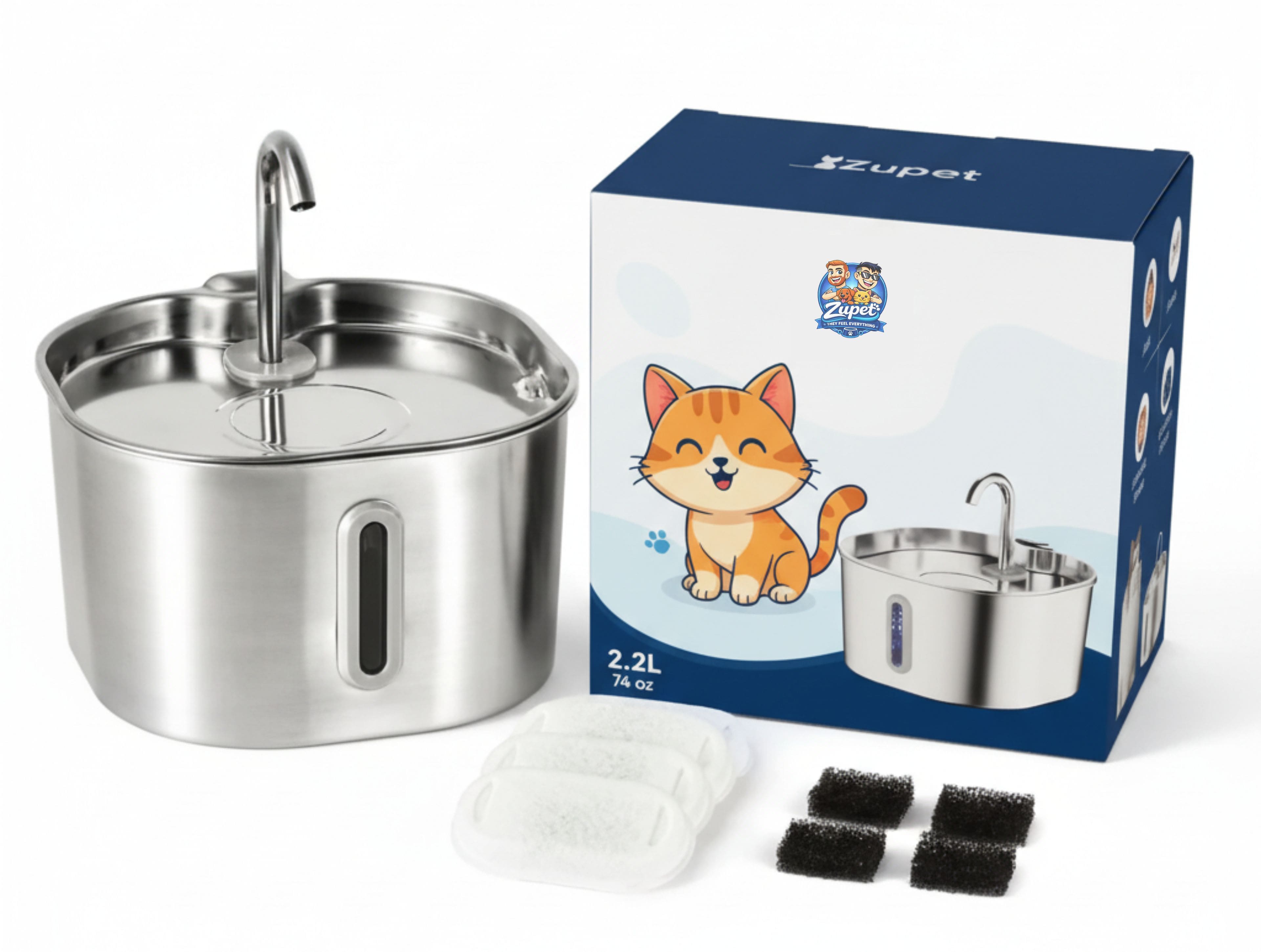 AquaSense™ - Sistema Biomimetico d'Idratazione per Gatti